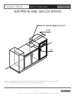 Предварительный просмотр 13 страницы American Range PERFORMER AROBSCT-242GD Installation Manual