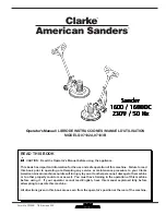 Preview for 2 page of American Sanders 07102A Operator'S Manual