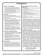 Preview for 69 page of American Sanders 07236A Operator'S Manual