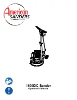 American Sanders 1600DC Operator'S Manual preview