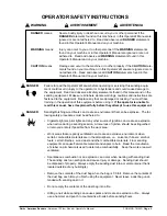 Preview for 3 page of American Sanders American 12 07044C Operator'S Manual