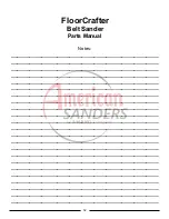 Preview for 52 page of American Sanders FloorCrafter 8 07104A Operator'S Manual