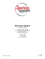 Preview for 72 page of American Sanders FloorCrafter 8 07104A Operator'S Manual