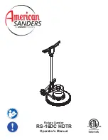 American Sanders RS-16 Operator'S Manual preview