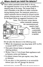 Preview for 7 page of American Sensor CO800 Owner'S Manual