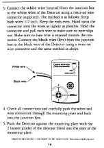 Preview for 11 page of American Sensor CO800 Owner'S Manual