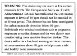 Preview for 22 page of American Sensor CO800 Owner'S Manual