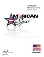 American Spas AM-418B Owner'S Manual preview