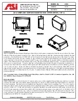 American Specialities, Inc. 0199 Manual preview