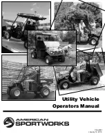 American Sportworks Utility Vehicl Operator'S Manual preview