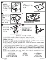 Предварительный просмотр 2 страницы American Standard 0545 Edgemere Sink Installation Instructions