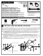 Preview for 1 page of American Standard 18" Towel Bar 8040.180 Installation Instructions