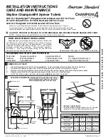 American Standard 2067.014 Right Height Installation Instructions preview