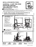 American Standard 2093 Elongated Installation Instructions preview