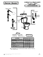 Preview for 1 page of American Standard 2149.012 Elongated Front Parts List