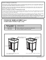 Preview for 4 page of American Standard 24 PO 9212024 (French) Instructions D’Installation Et De Montage