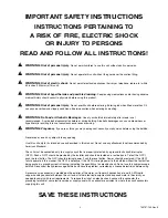 Предварительный просмотр 3 страницы American Standard 2422L Installation And Operation Manual