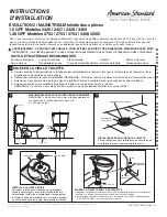 Preview for 5 page of American Standard 2426 Installation Instructions Manual