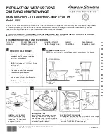 American Standard 3128.018.021 - 3128.018.021 Baby Devoro High Installation Instructions Manual предпросмотр