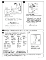 Preview for 6 page of American Standard 3128.018.021 - 3128.018.021 Baby Devoro High Installation Instructions Manual