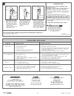 Предварительный просмотр 4 страницы American Standard 3851A Installation Instructions Care And Maintenance