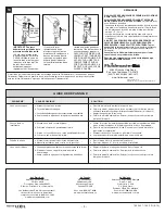 Предварительный просмотр 12 страницы American Standard 3851A Installation Instructions Care And Maintenance