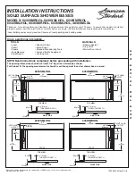 American Standard 6030SMRHOL Installation Instructions предпросмотр