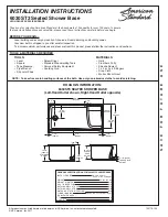 Предварительный просмотр 1 страницы American Standard 6030ST3 Installation Instructions