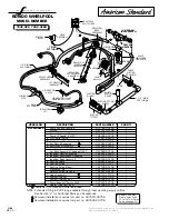 American Standard 7242 Parts List предпросмотр