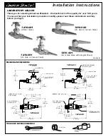 American Standard 7270 Installation Instructions предпросмотр