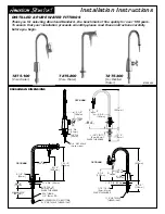 Предварительный просмотр 1 страницы American Standard 7275 Installation Instructions