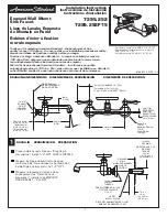 American Standard 7295.252 Installation Instructions предпросмотр