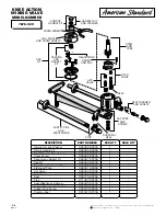 American Standard 7676.029 Parts List предпросмотр