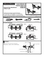 Preview for 1 page of American Standard 8350.235 Installation Instructions