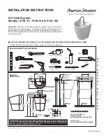 Предварительный просмотр 1 страницы American Standard 9118.111 Installation Instructions Manual