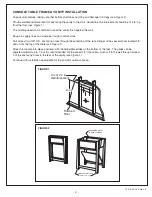 Предварительный просмотр 3 страницы American Standard 9445.124.339 - 9445.124.339 Cardiff Vessel Stand Contemporary Style Vanity Assembly And Installation Instructions Manual