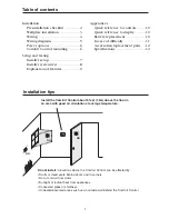 Preview for 3 page of American Standard ACONT600AF11MA Installation Instructions Manual