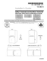 Preview for 1 page of American Standard ADXIB040A9241A Installer'S Manual