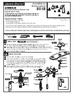 American Standard Amarilis 3801.000 Installation Instructions Manual предпросмотр