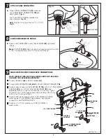 Предварительный просмотр 3 страницы American Standard Amarilis 8871 Installation Instructions Manual