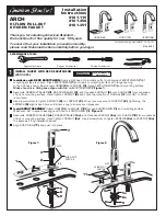 Предварительный просмотр 1 страницы American Standard Arch 4101.115 Installation Instructions