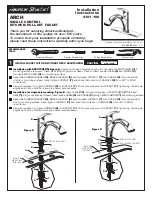 American Standard ARCH M968586 Installation Instructions предпросмотр