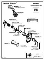 Предварительный просмотр 4 страницы American Standard Ariana 6021 Installation Instructions