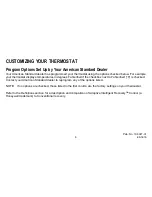 Preview for 5 page of American Standard ASYSTAT300C Owner'S Manual