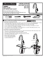 American Standard Avery 4901.300 Installation Instructions preview