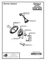 Preview for 3 page of American Standard Bath And Shower Trim kits T385.5XX Installation Instructions