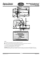 Preview for 2 page of American Standard Bathing Pool with Integral Apron 2083.102 Features & Dimensions