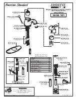 Предварительный просмотр 3 страницы American Standard Bathroom Faucet Troubleshooting Manual