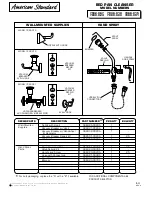 Предварительный просмотр 1 страницы American Standard Bed Pan Cleanser 7836.018 Parts List