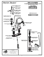 Предварительный просмотр 8 страницы American Standard Bellflower 6074.XXX Series Installation Instructions Manual